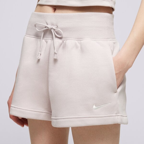 Дамски къси панталони NIKE ШОРТИ W NSW PHNX FLC HR SHORT fd1409-019 цвят бежов