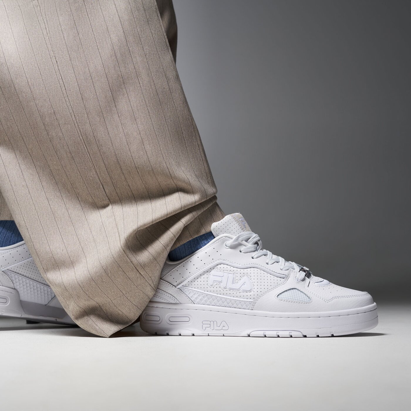 Мъжки маратонки FILA TERATACH 600 1fm02733100 цвят бял