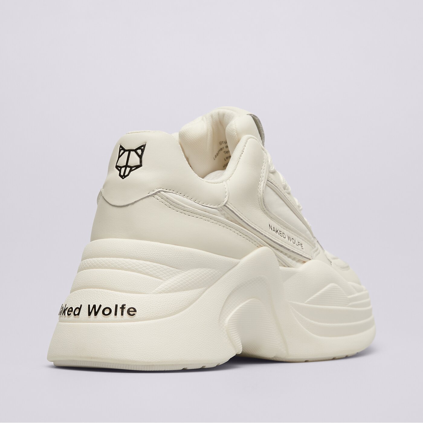 Дамски маратонки NAKED WOLFE TEMPLE nwtemplewhite цвят бял