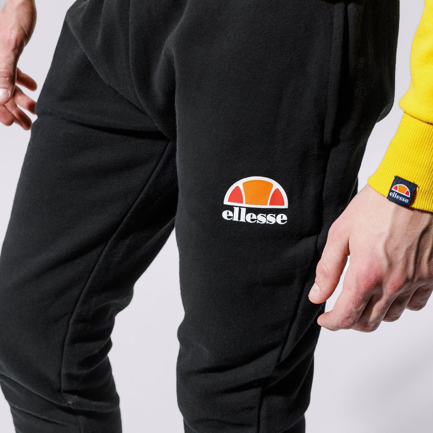 Мъжки панталони ELLESSE ПАНТАЛОНИ OVEST BLK shs01763001 цвят черен