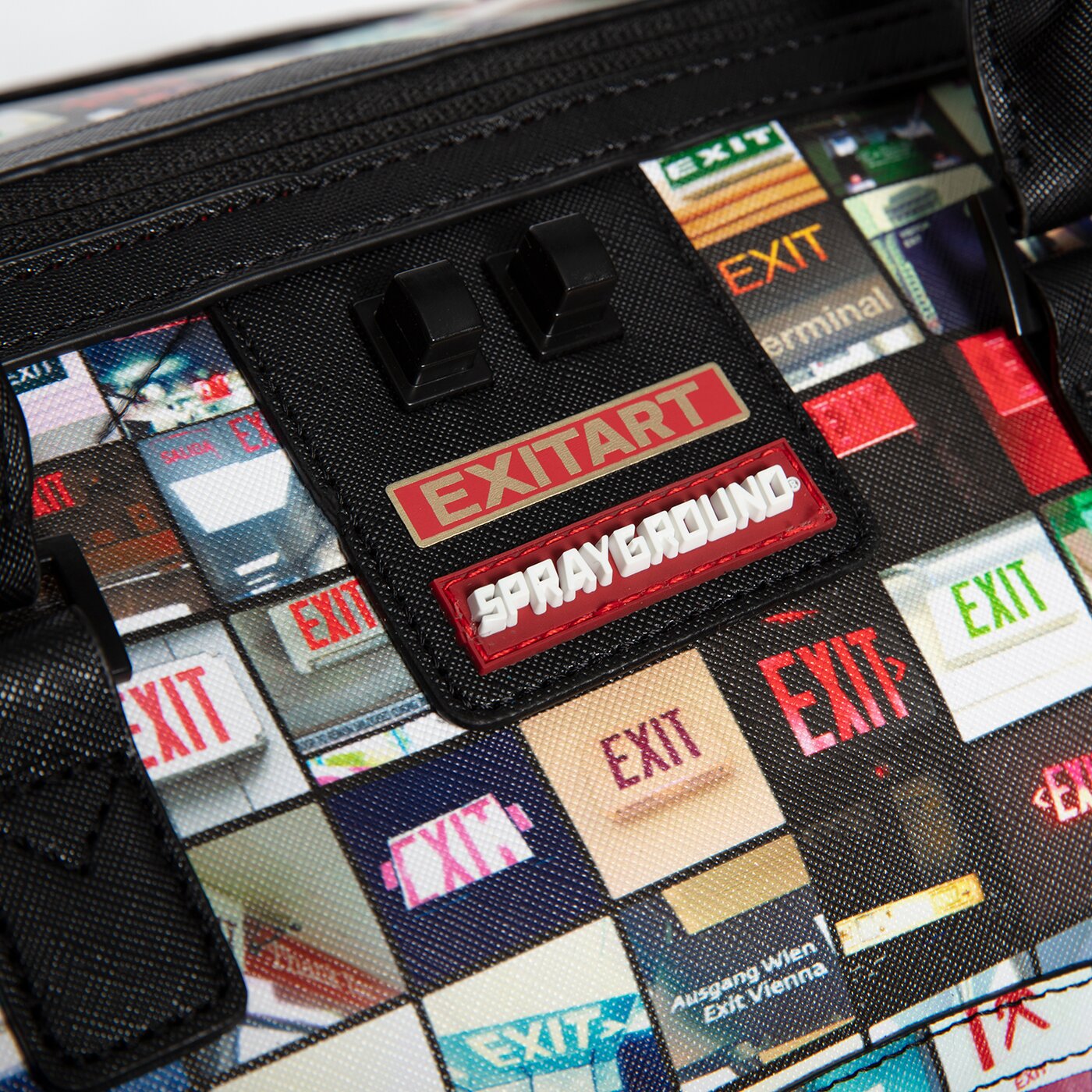 Дамски сак SPRAYGROUND ЧАНТА EXIT SIGN 910d4786nsz цвят многоцветен