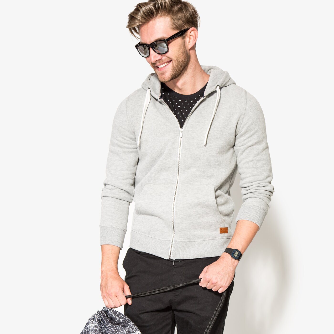 Мъжки суичър CONFRONT СУИТЧЪР COLORADO cfv36blm03002 цвят сив