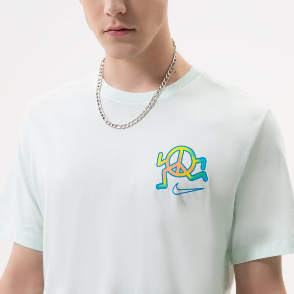 Мъжка тениска NIKE ТЕНИСКА DQ1078 dq1078-394 цвят бял