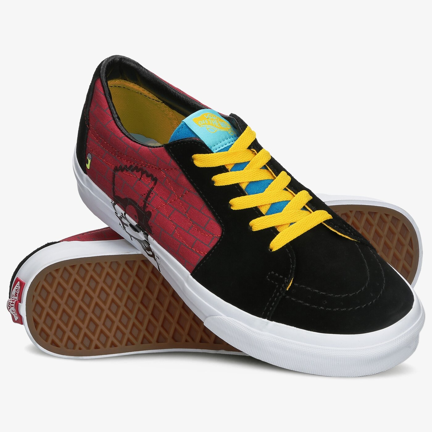 Мъжки маратонки VANS UA SK8-LOW vn0a4uuk17am цвят черен