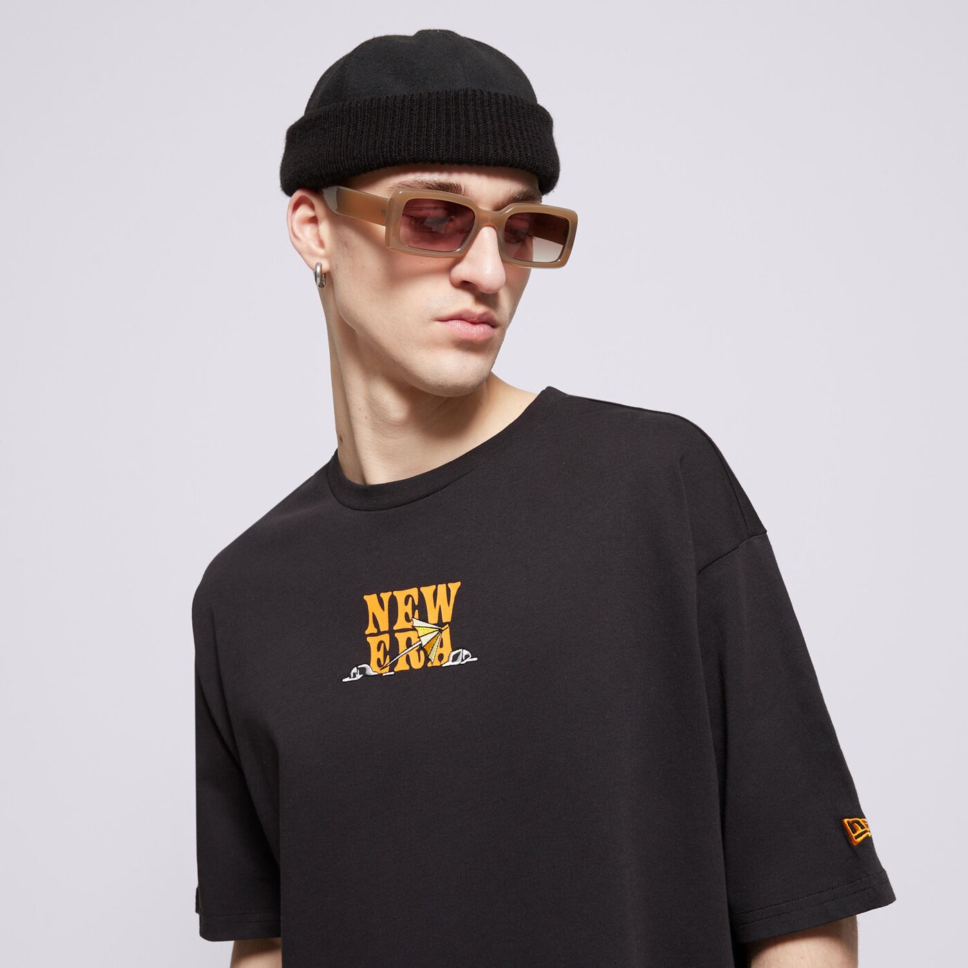 Мъжка тениска NEW ERA ТЕНИСКА NE DRINK GRAPHIC OS NONE 60596305 цвят черен