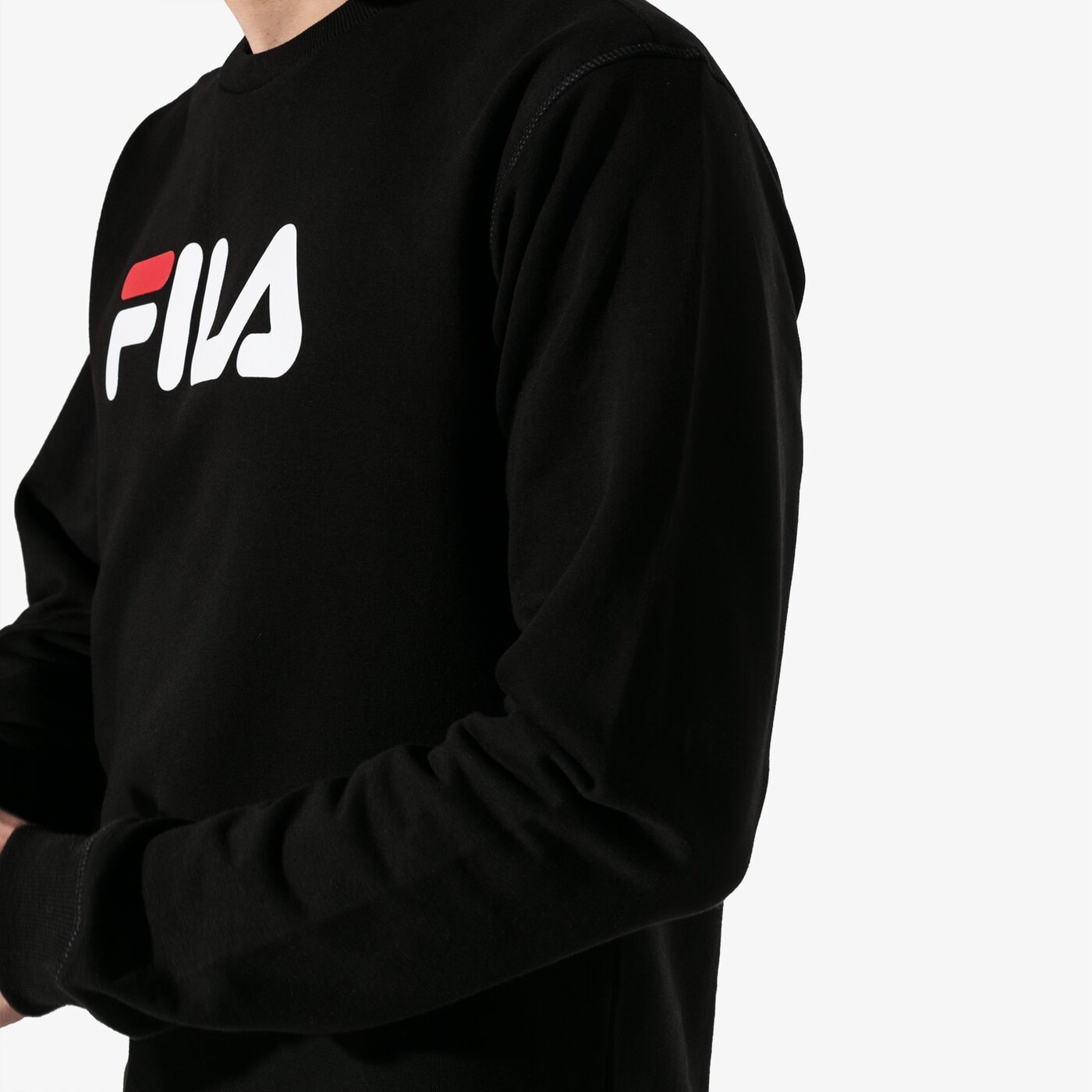 Мъжки суичър FILA СУИТЧЪР PURE CREW SWEAT U 681091002 цвят черен