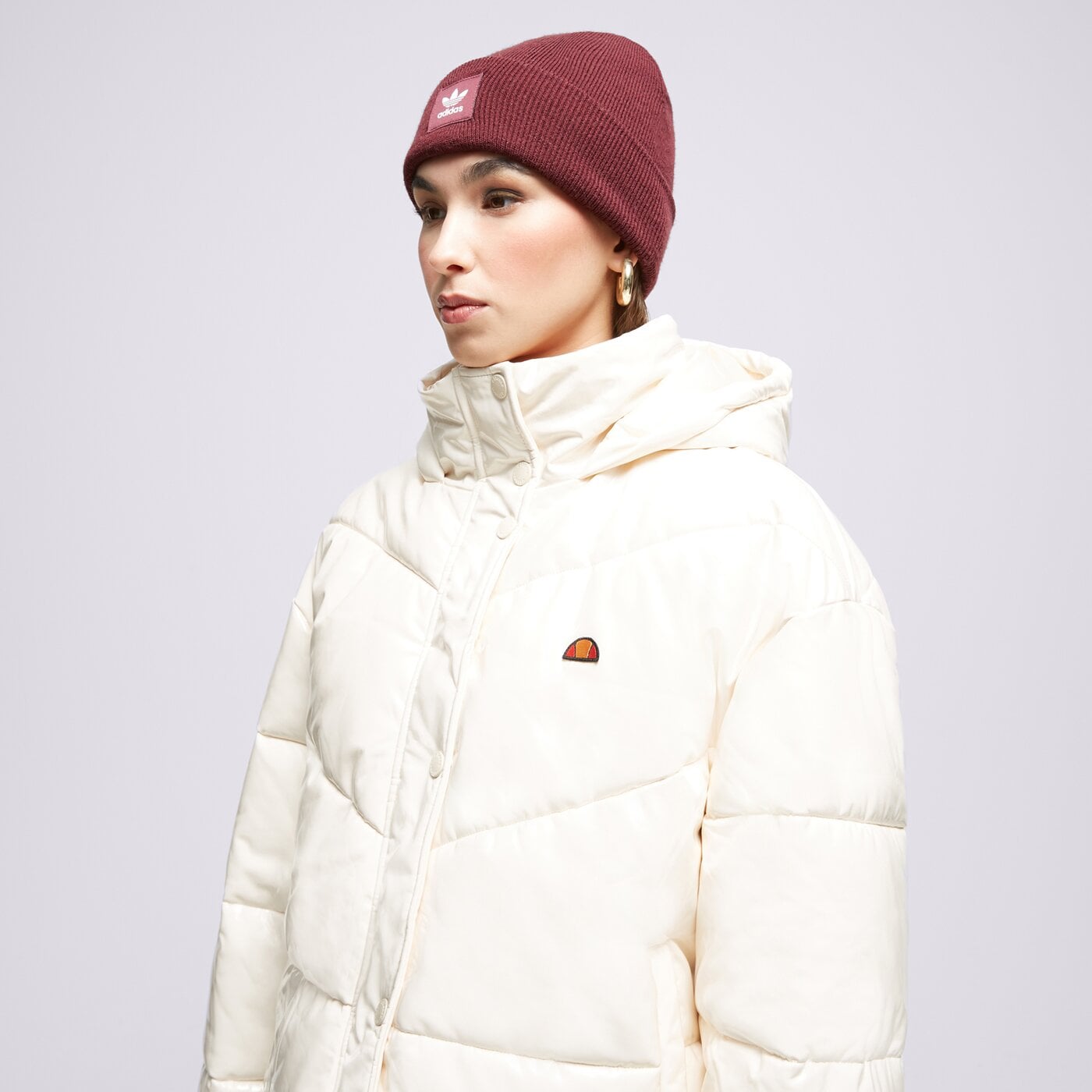 Дамско зимно яке ELLESSE ЯКЕ ПУХЕН TARANTINO OFF WHT PADDED JACKET sgt19170904 цвят бежов