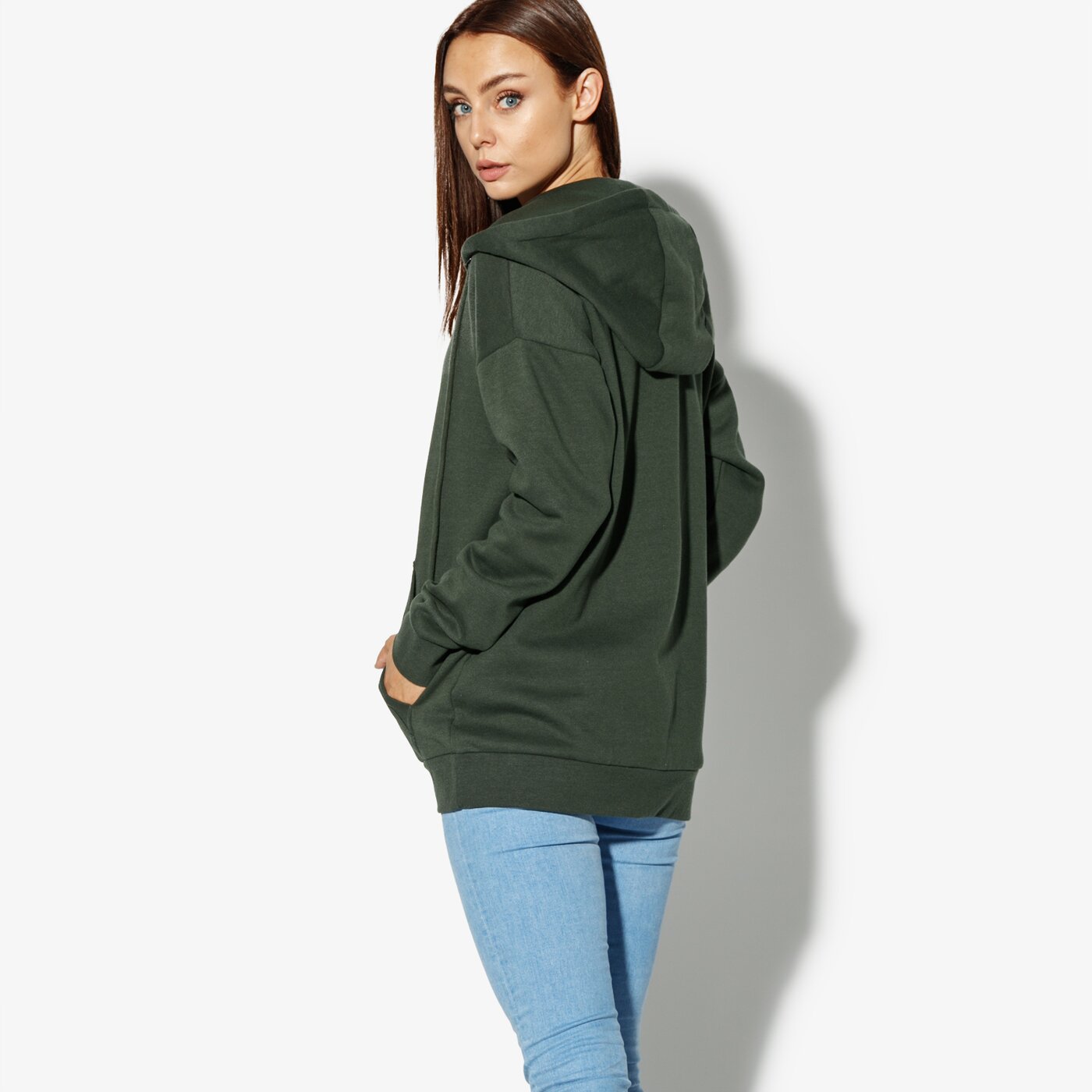 Дамски суичър CONFRONT СУИТЧЪР DEMI cf38bld27001 цвят зелен