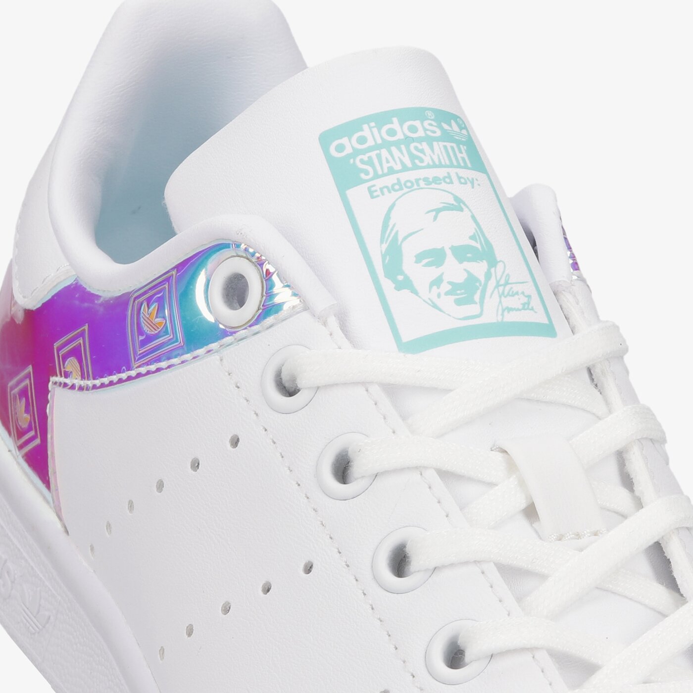 Детски маратонки ADIDAS STANSMITHJ h05849 цвят бял