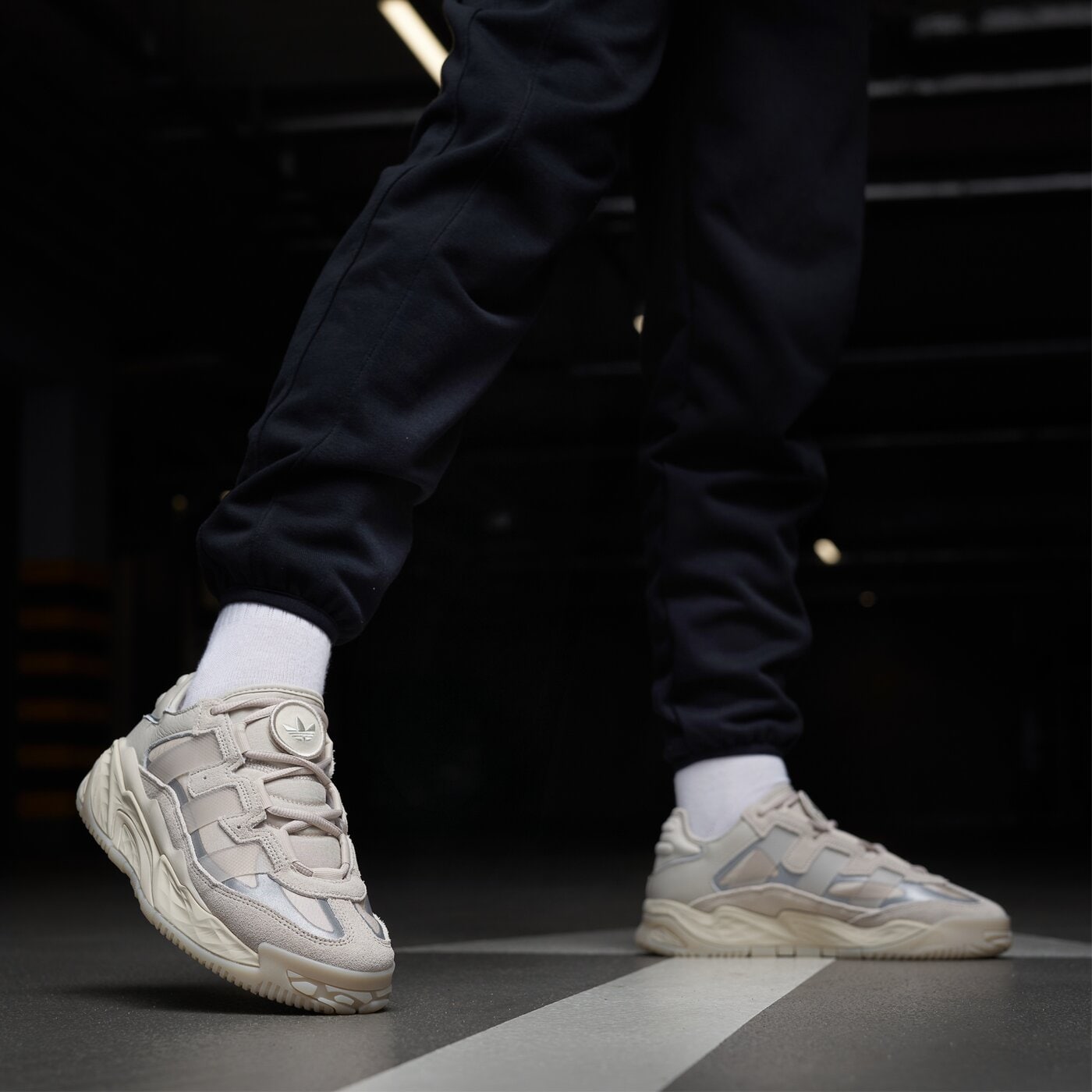 Дамски маратонки ADIDAS NITEBALL W gz7169 цвят сив