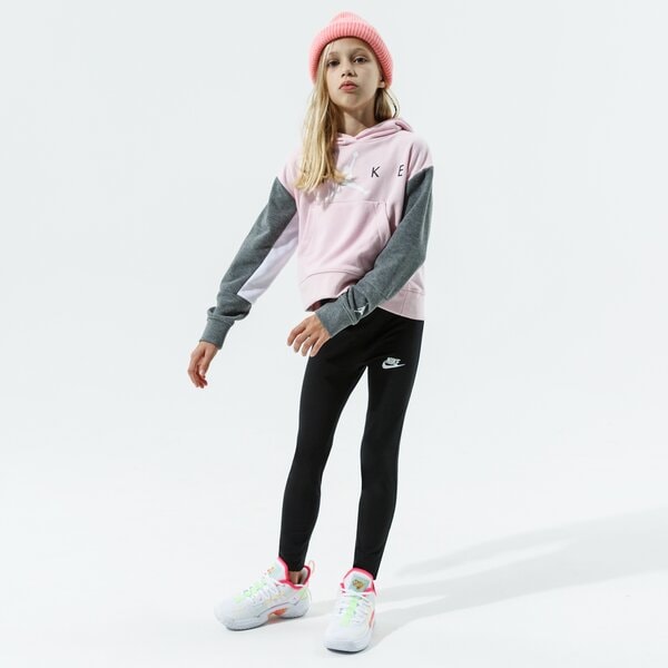 Детски суичър JORDAN СУИТЧЪР С КАЧУЛКА JUMPMAN BY NIKE HOODIE GIRL 45a761-a9y цвят розов