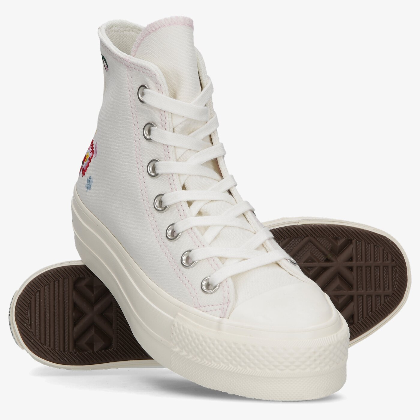 Дамски маратонки CONVERSE CHUCK TAYLOR ALL STAR LIFT a02198c цвят бял