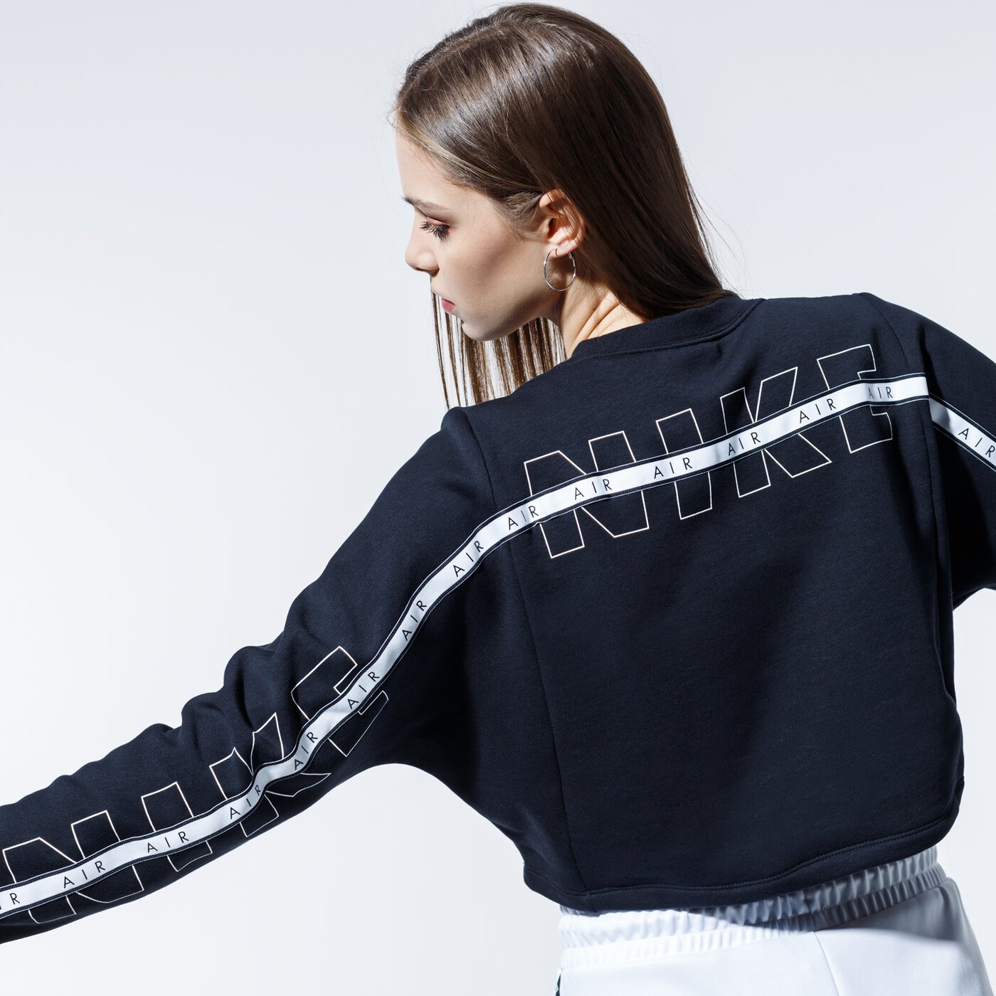 Дамски суичър NIKE СУИТЧЪР AIR cj3115-010 цвят черен