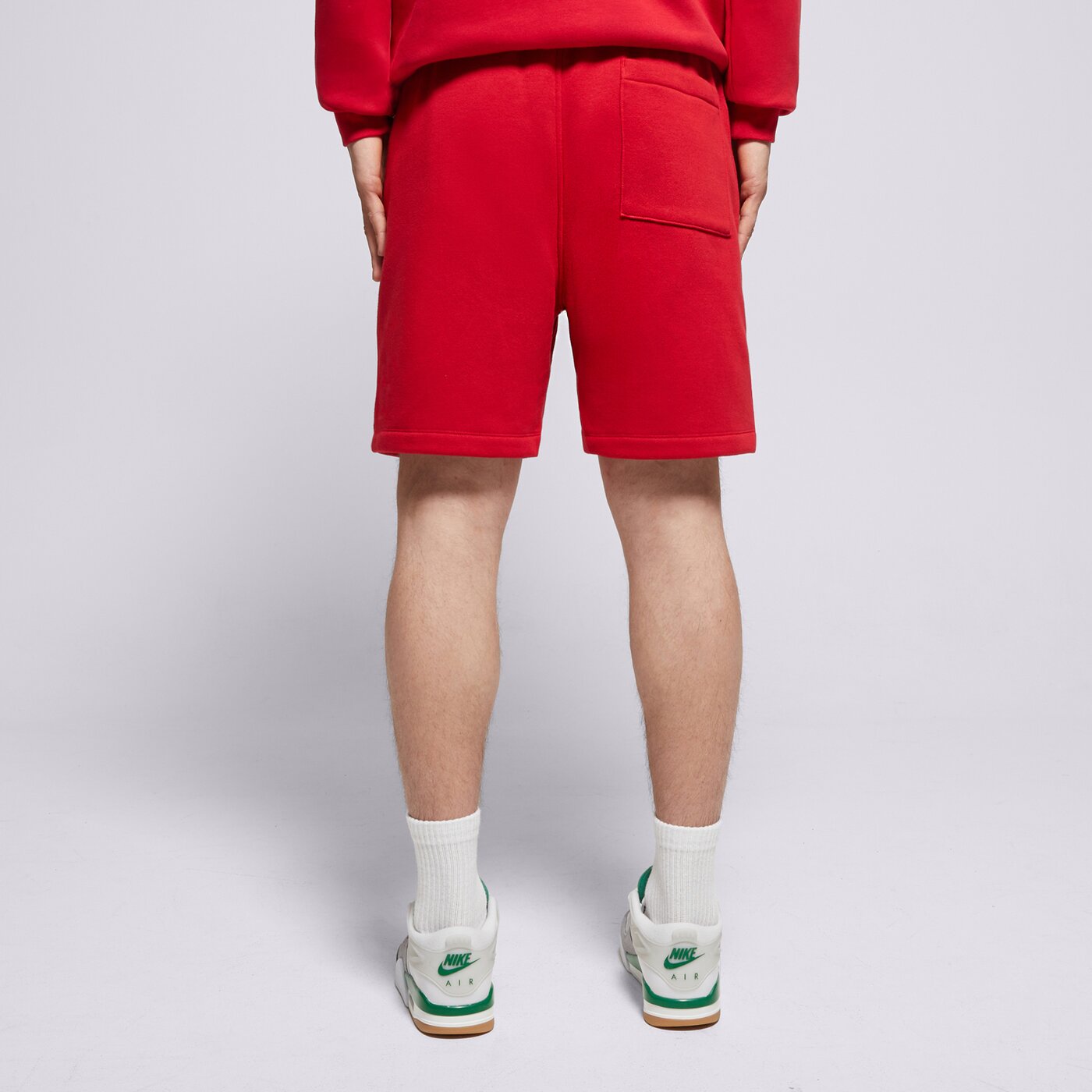 Мъжки къси панталони JORDAN ШОРТИ M J BRKLN FLC SHORT fv7285-687 цвят червен