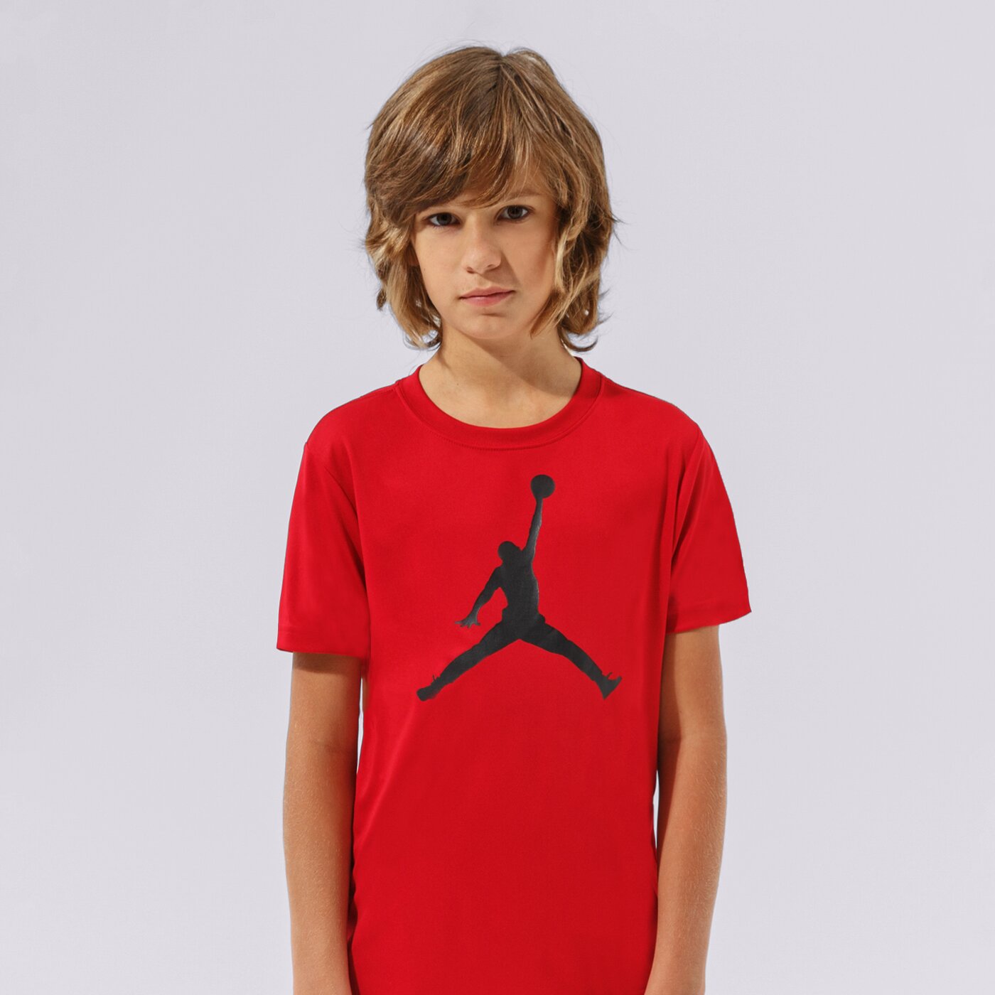 Детска тениска JORDAN ТЕНИСКА JDB JUMPMAN LOGO DF TEE BOY 954293-r78 цвят червен