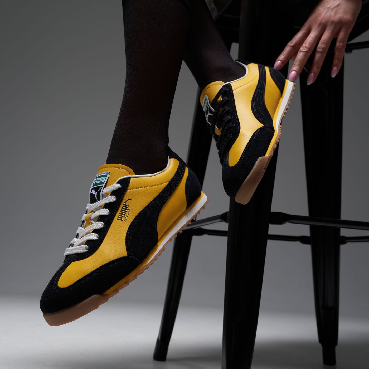 Дамски маратонки PUMA ARIZONA RETRO 40235303 цвят жълт