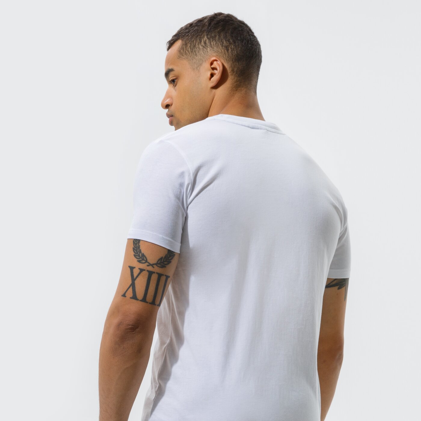 Мъжка тениска CHAMPION ТЕНИСКА CREWNECK ТЕНИСКА 214153ww001 цвят бял