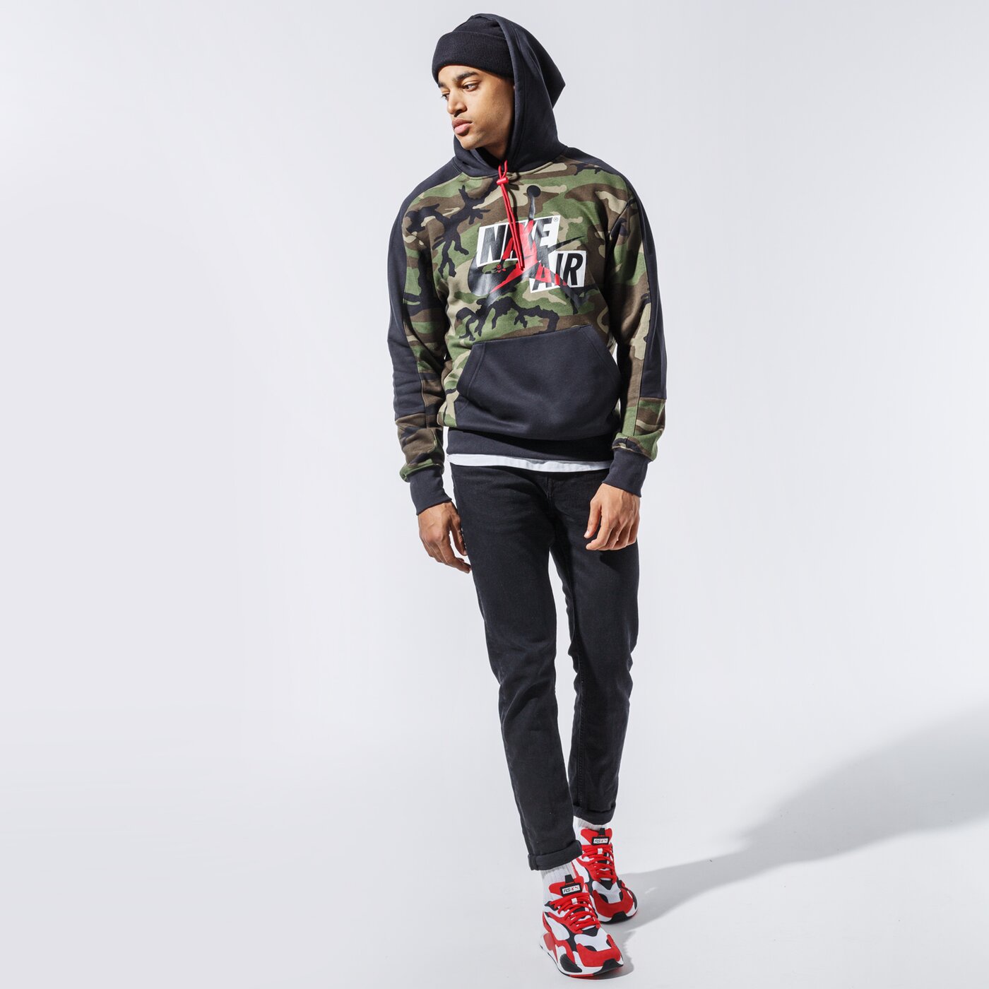 Мъжки суичър JORDAN СУИТЧЪР С КАЧУЛКА JORDAN JUMPMAN CLASSICS cu2060-222 цвят многоцветен