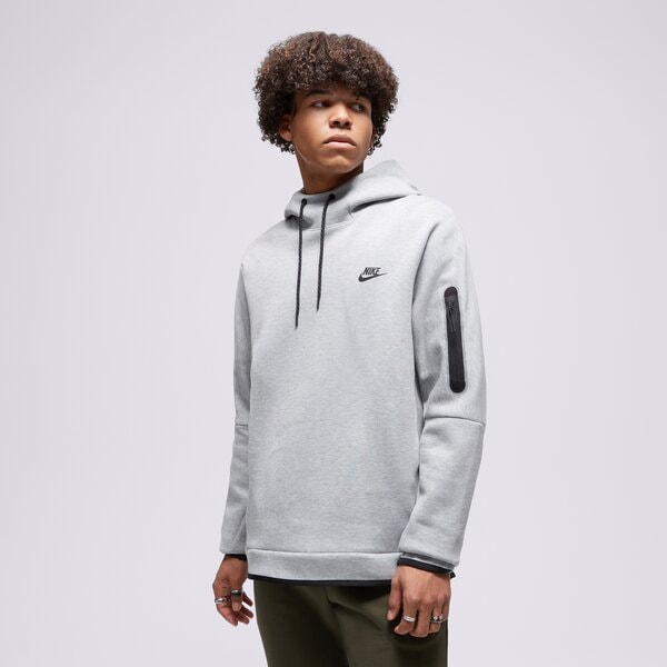 Мъжки суичър NIKE СУИТЧЪР С КАЧУЛКА NSW TECH FLC PO HOODIE dd5174-063 цвят сив