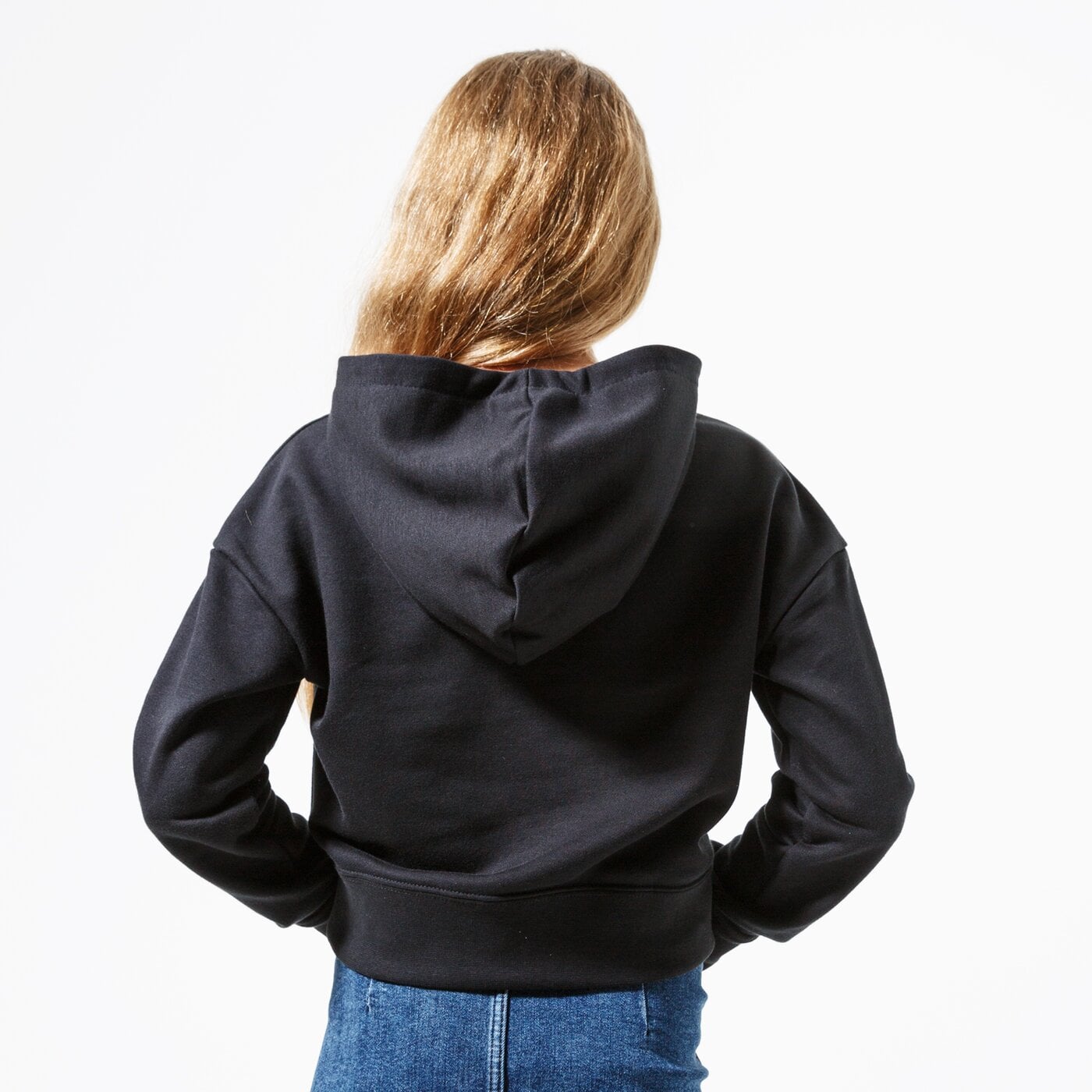 Детски суичър NIKE СУИТЧЪР С КАЧУЛКА AIR cz6234-010 цвят черен