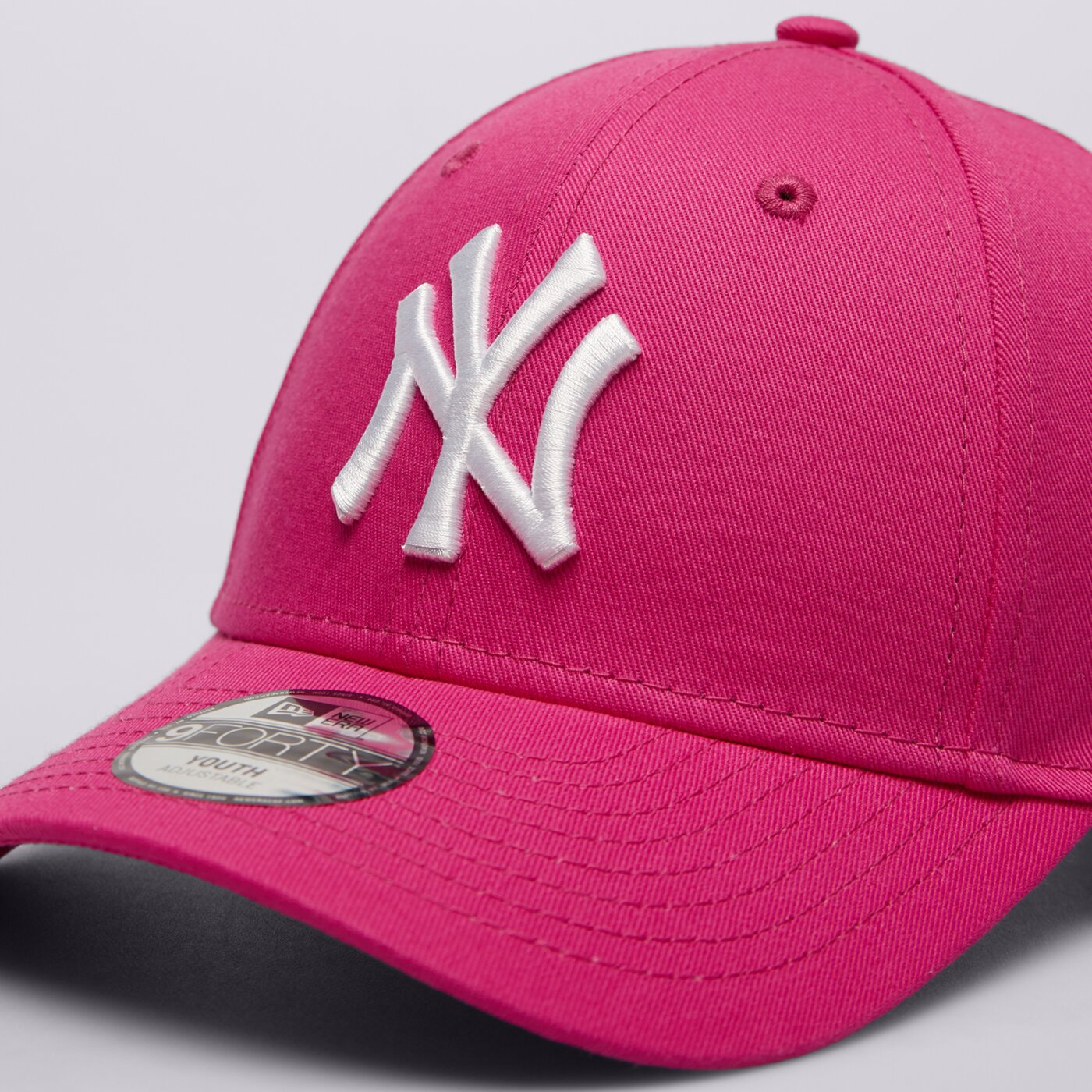 Детска шапка с козирка NEW ERA ШАПКА KIDS LE 940® NYY NEW YORK YANKEES PNKWHI 10877284 цвят розов
