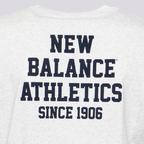 Мъжка тениска NEW BALANCE ТЕНИСКА VARSITY GRAPHIC ТЕНИСКА mt51526ahh цвят сив