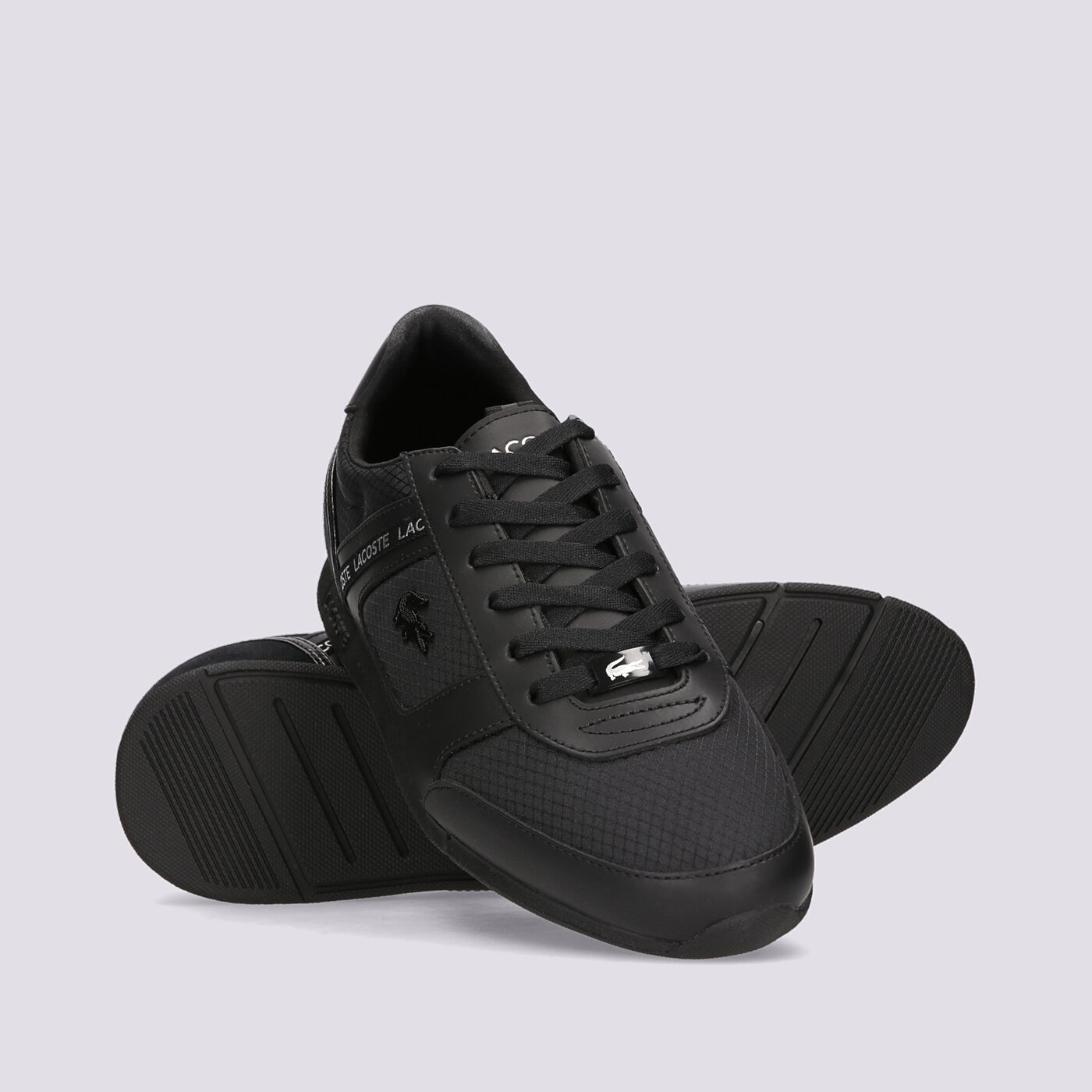 Мъжки маратонки LACOSTE MENERVA 0121 1CMA 741cma007802h цвят черен