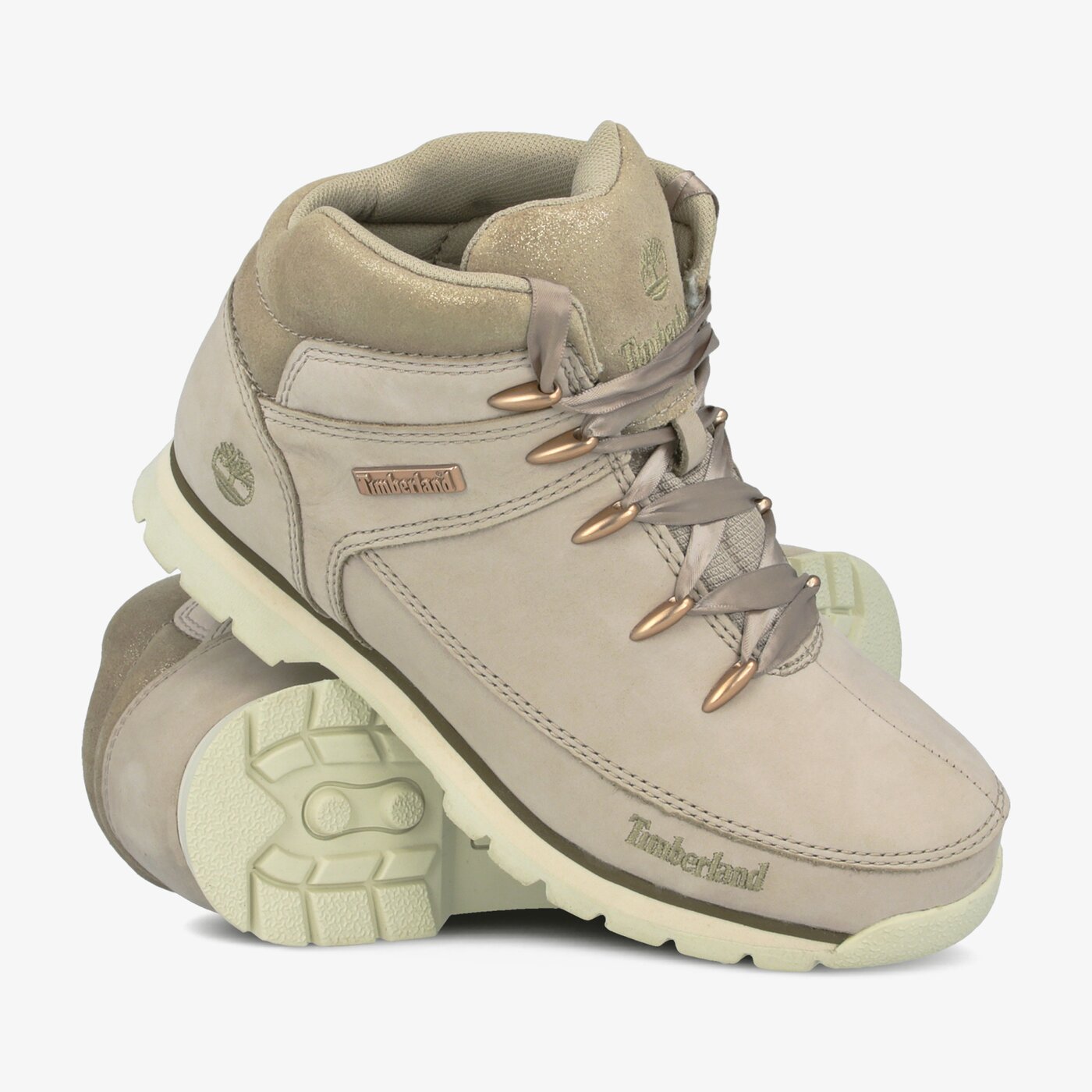 Детски зимни обувки TIMBERLAND EURO SPRINT  tb0a228yk511 цвят сив
