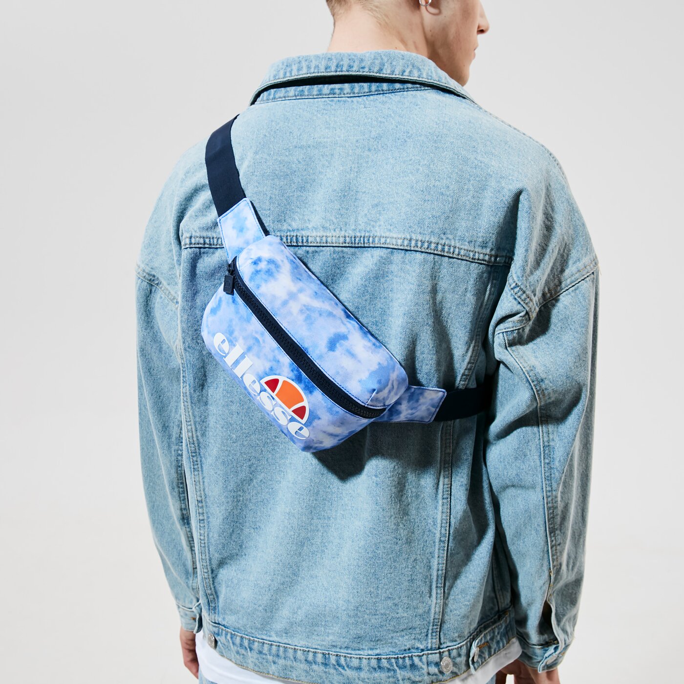 Дамска чанта за кръст ELLESSE ЧАНТА ЗА КРЪСТ ROSCA   CROSS BODY BAG BLUE TD saia1877466 цвят син