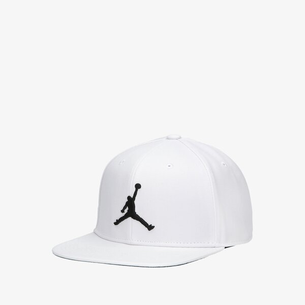 Дамска шапка с козирка JORDAN PRO JUMPMAN SNAPBACK HAT  ar2118-101 цвят бял