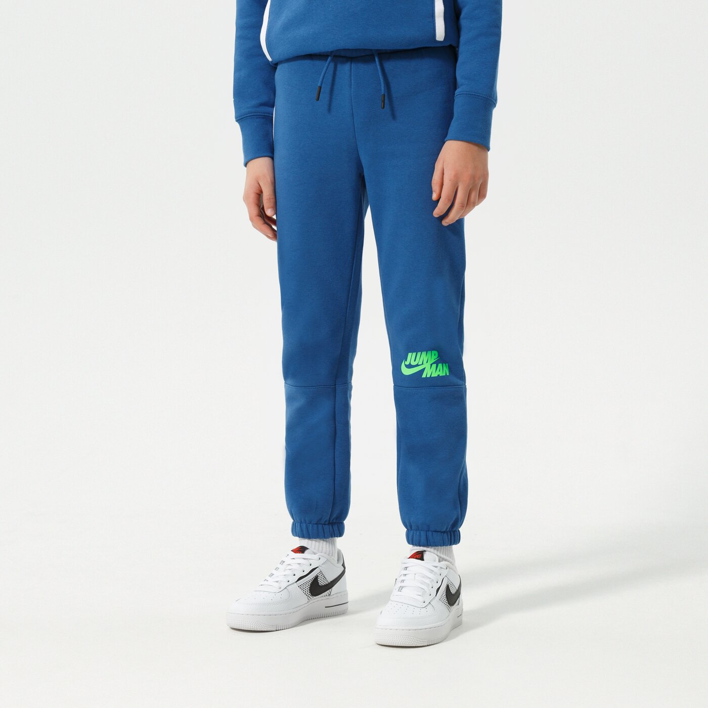 Детски панталони JORDAN ПАНТАЛОНИ JUMPMAN X NIKE FLC PANT BOY 95b134-baj цвят син