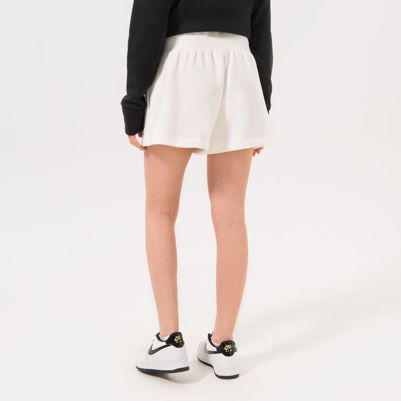 Дамски къси панталони NIKE ШОРТИ W NSW PHNX FLC HR SHORT fd1409-133 цвят бял