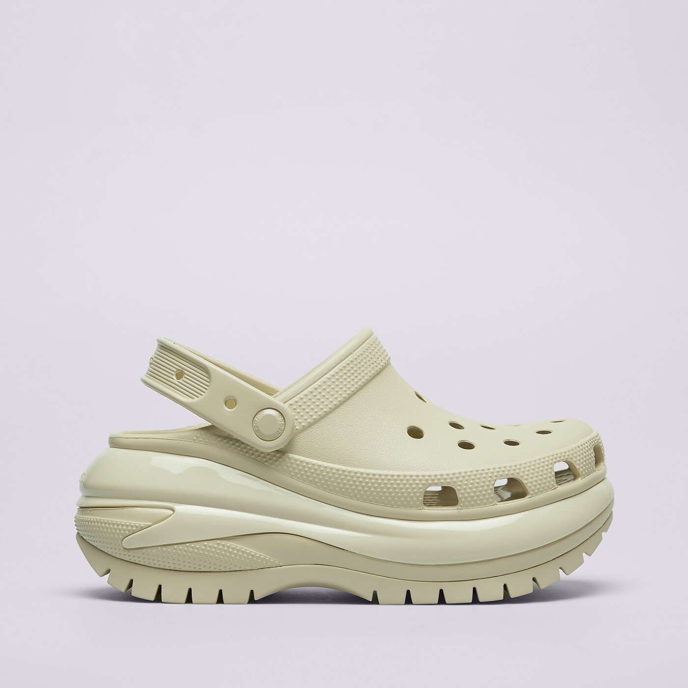Дамски чехли и сандали CROCS CLASSIC MEGA CRUSH CLOG 2079882y2 цвят бежов