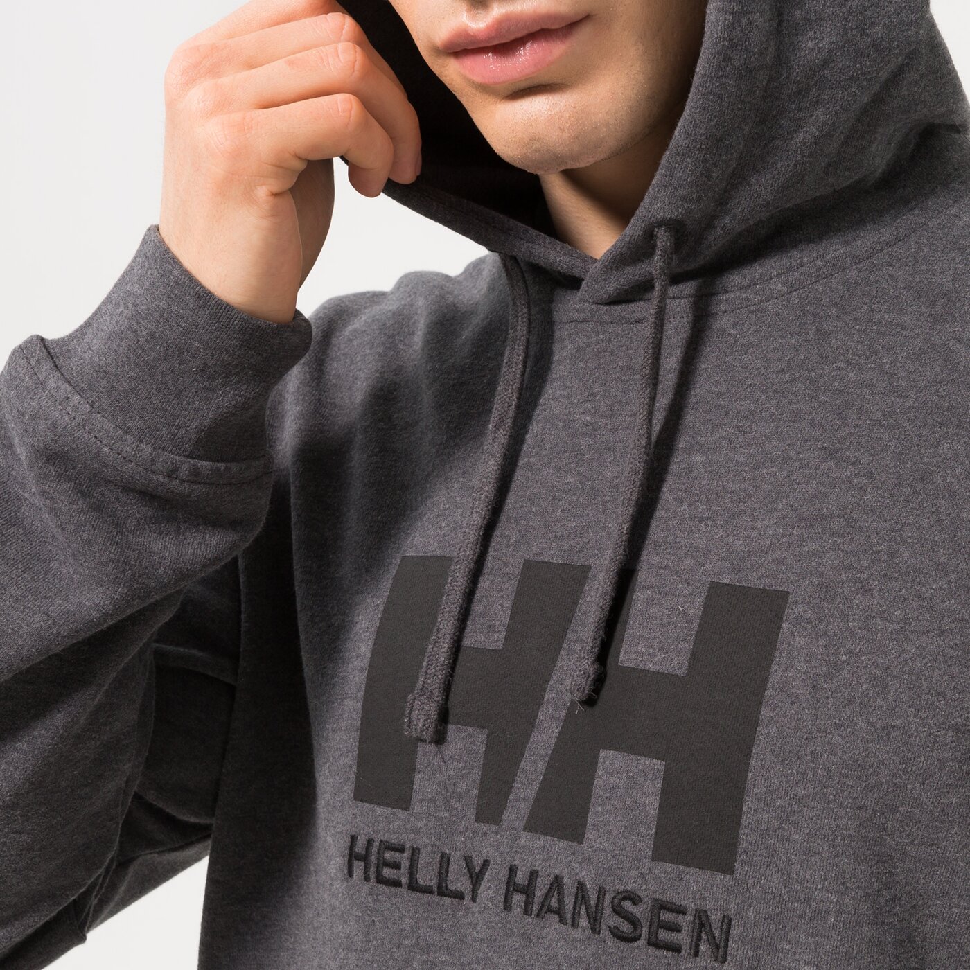 Мъжки суичър HELLY HANSEN СУИТЧЪР С КАЧУЛКА HH LOGO HOODIE 33977981 цвят сив