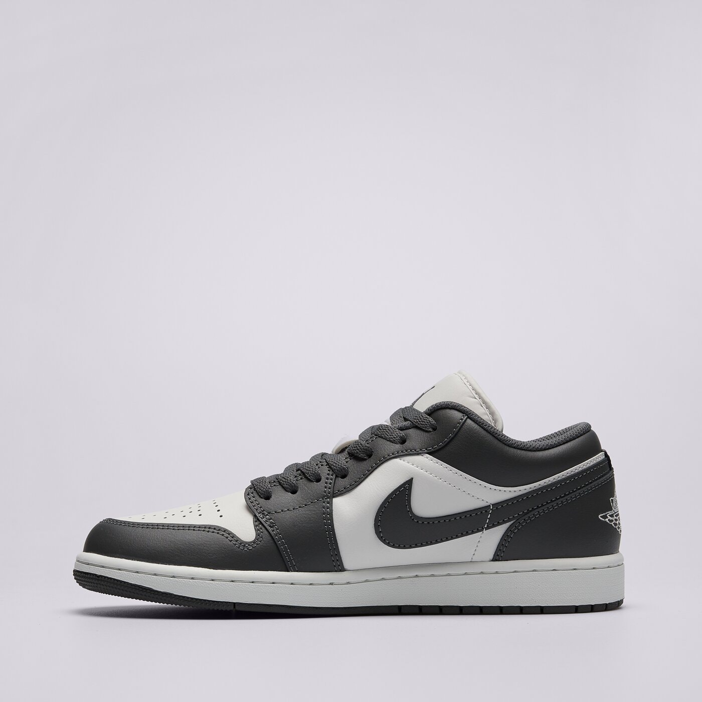 Мъжки маратонки AIR JORDAN 1 LOW  553558-044 цвят сив