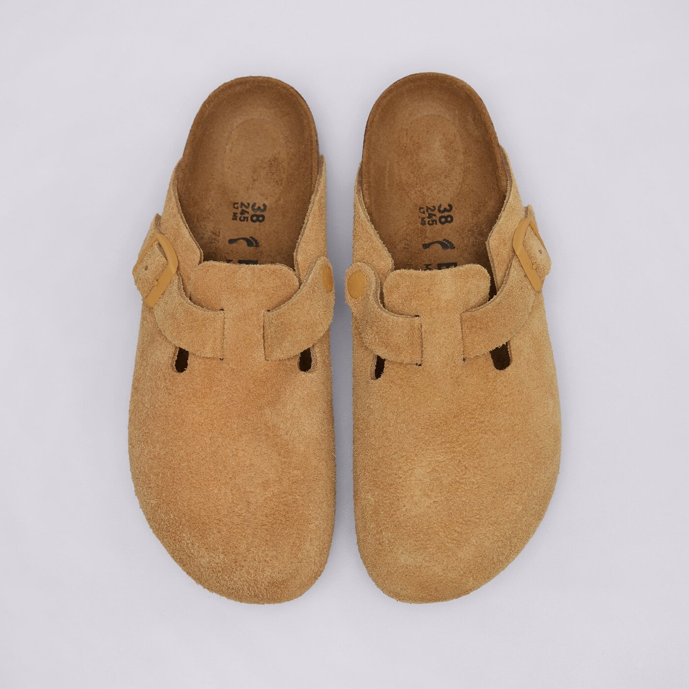 Дамски чехли и сандали BIRKENSTOCK BOSTON  1027752 цвят бежов