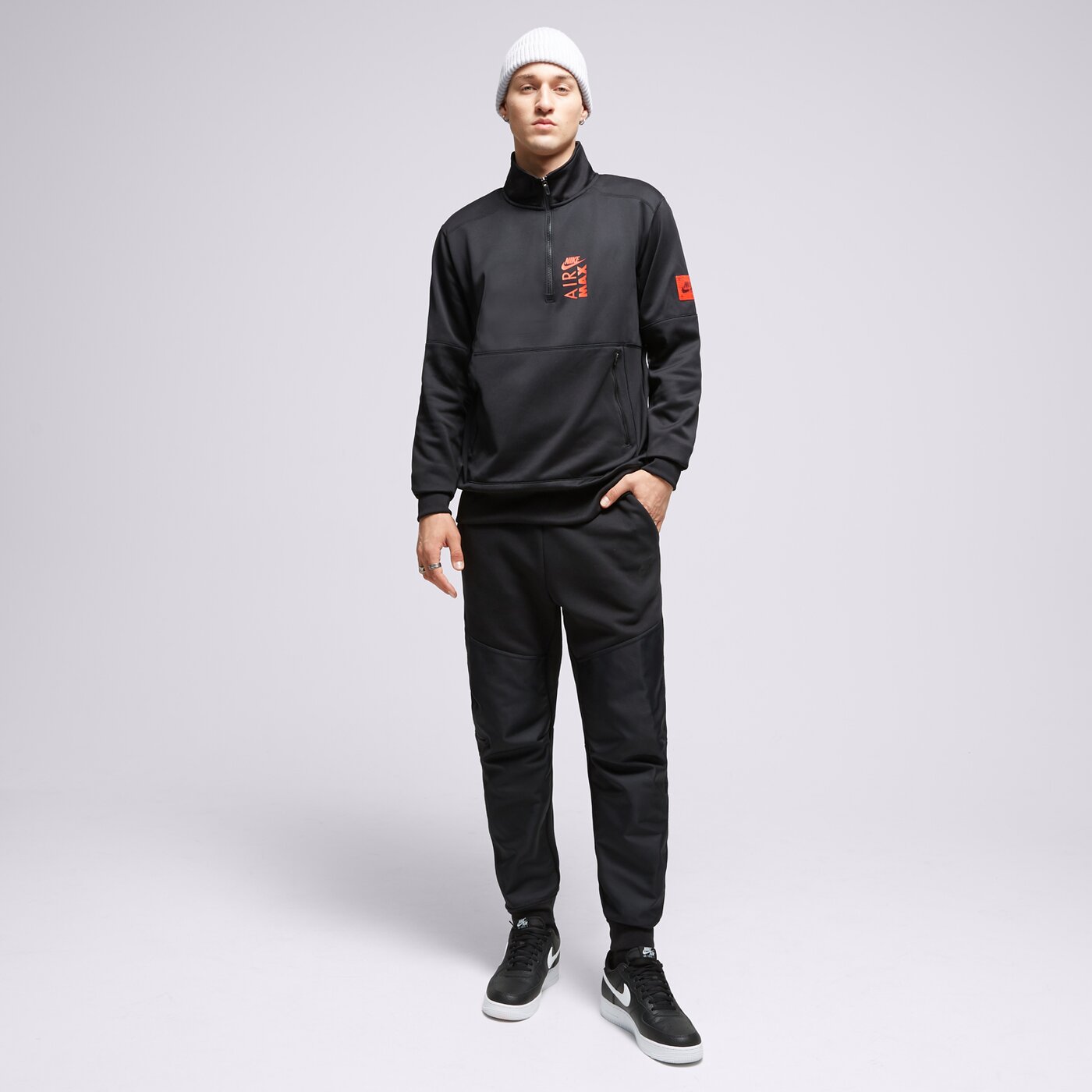 Мъжки панталони NIKE ПАНТАЛОНИ M NK TECH FLC OVERLAY JGGR dr6171-010 цвят черен