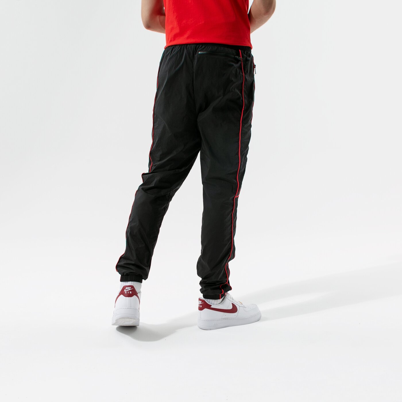 Мъжки панталони JORDAN ПАНТАЛОНИ M J FLIGHT WARMUP PANT ck6656-010 цвят черен