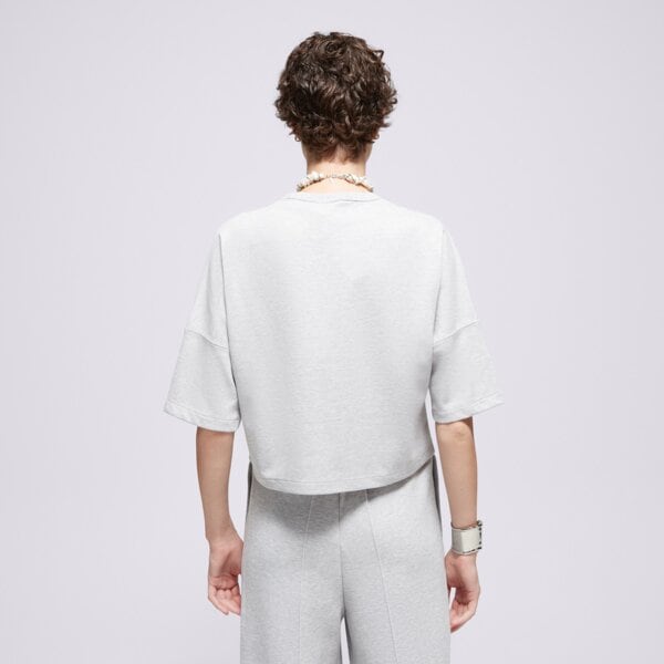 Дамска тениска ADIDAS ТЕНИСКА 3 STRIPES TEE jw3610 цвят сив