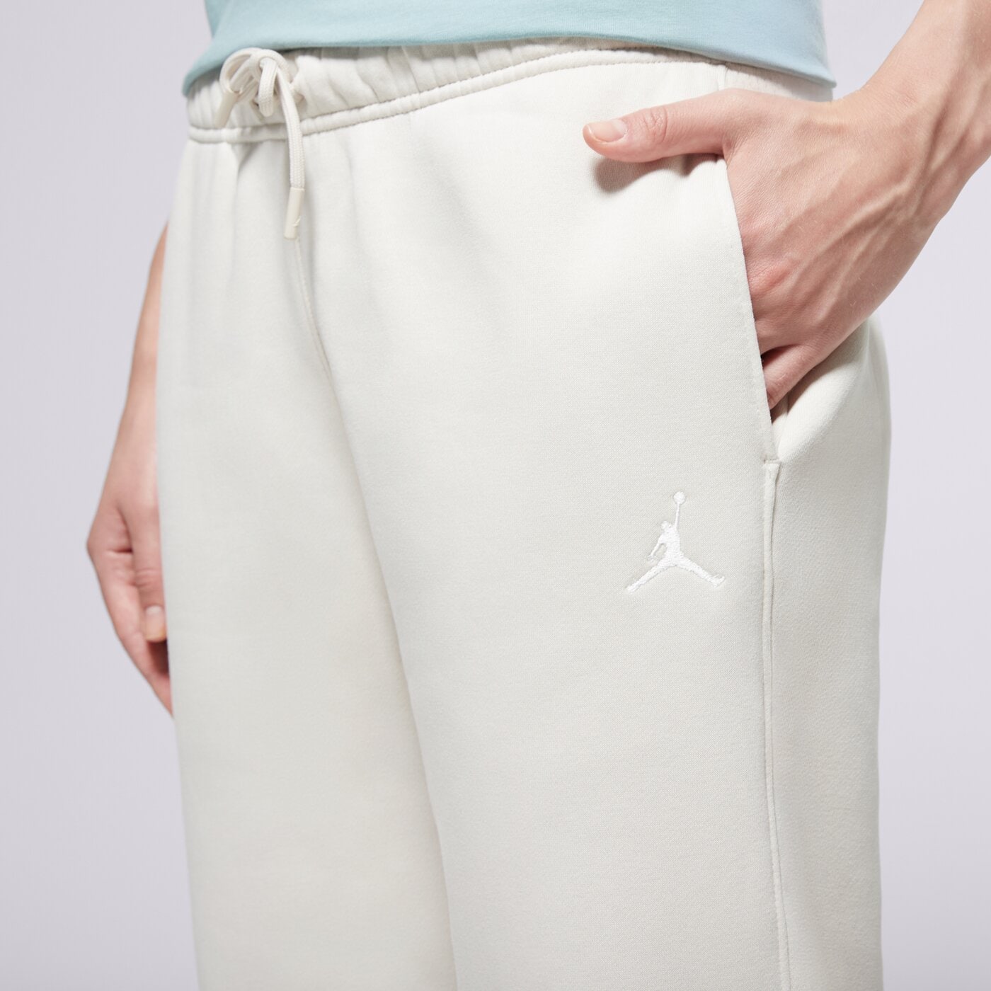 Дамски панталони JORDAN ПАНТАЛОНИ W J BRK FLC PANT 24 fv7077-104 цвят кремав