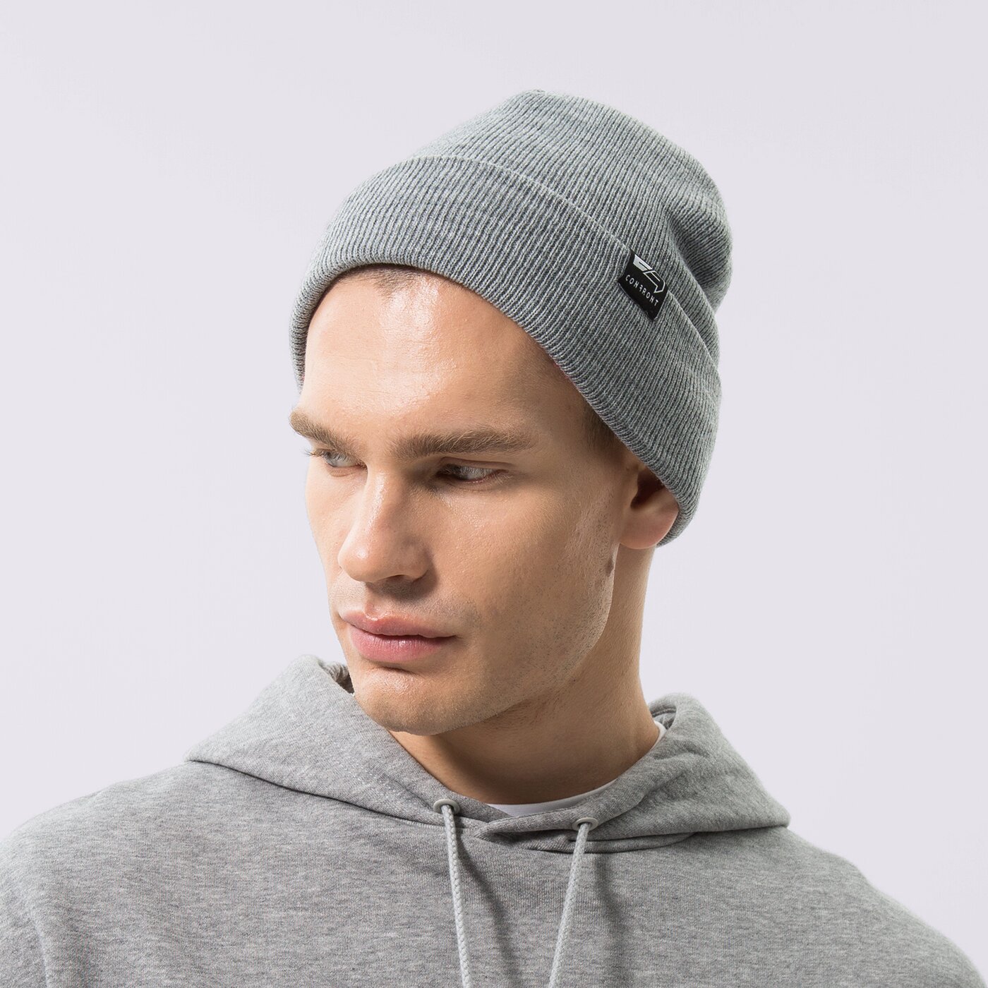 Дамска зимна шапка CONFRONT ШАПКА CONFRONT\ЗИМНА ШАПКА ULTAR cf322hat62001 цвят сив