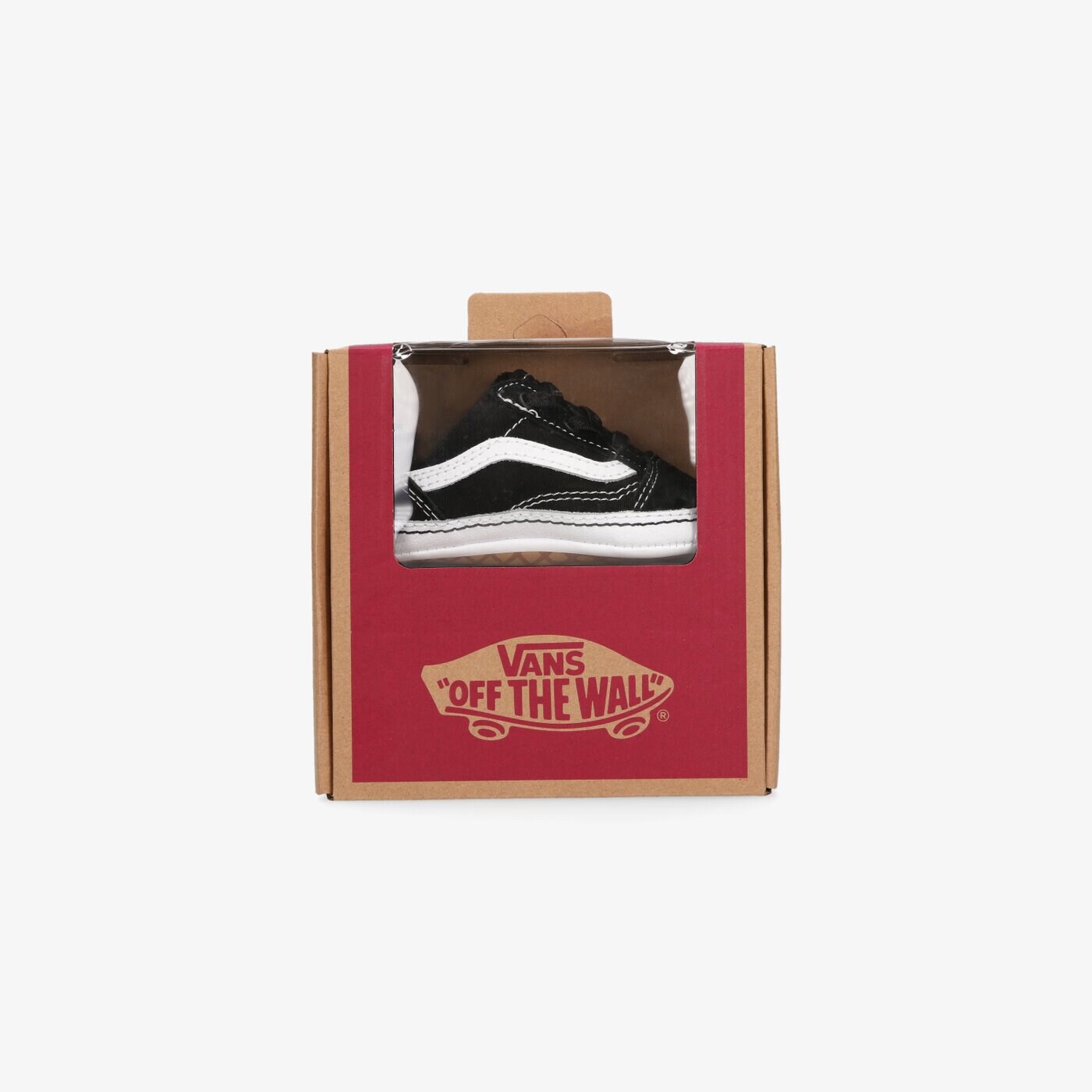 Детски маратонки VANS IN OLD SKOOL CRIB vn0a3u8k6bt1 цвят черен
