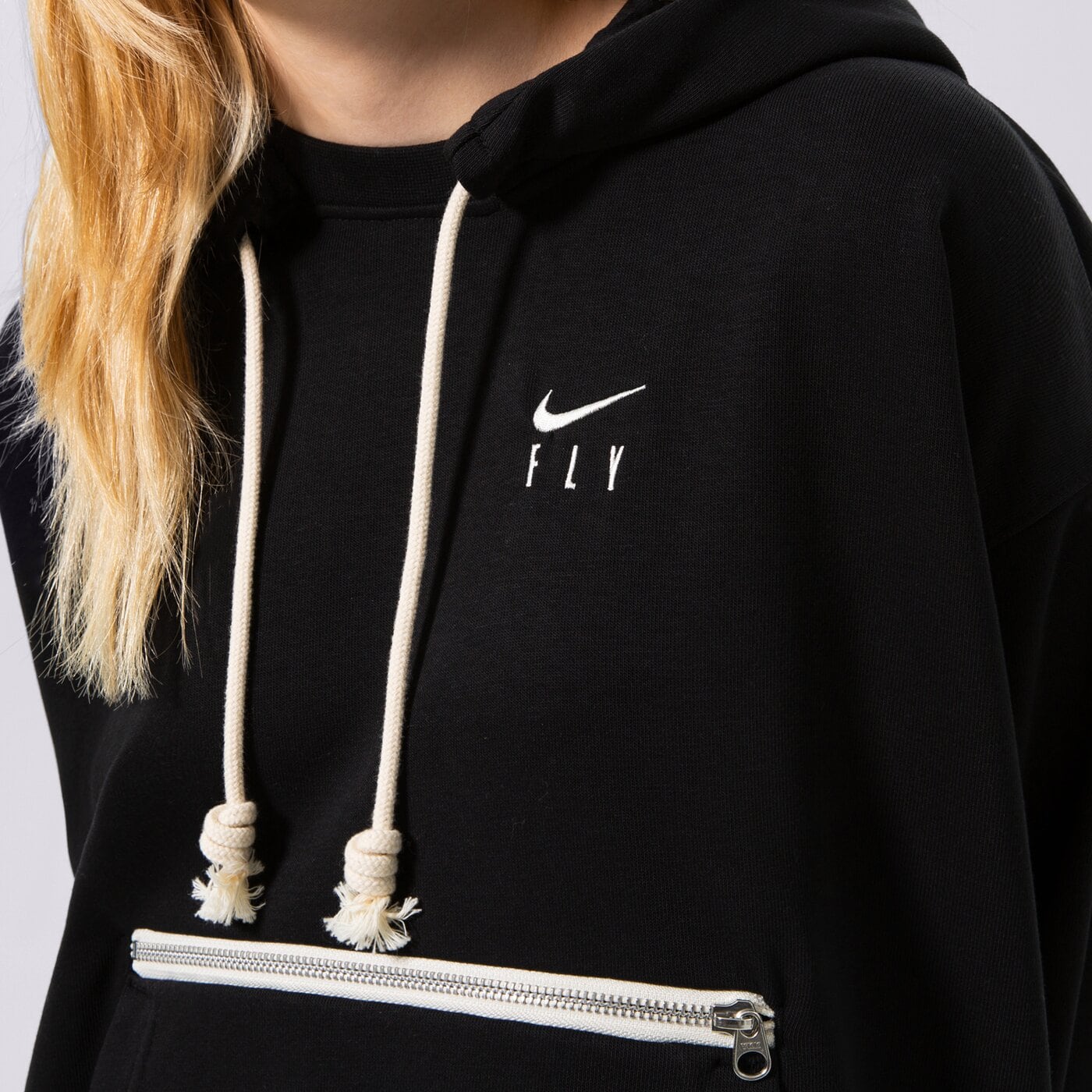 Дамски суичър NIKE СУИТЧЪР С КАЧУЛКА W NK DF STD ISSUE PO HOODIE NBA da6483-010 цвят черен