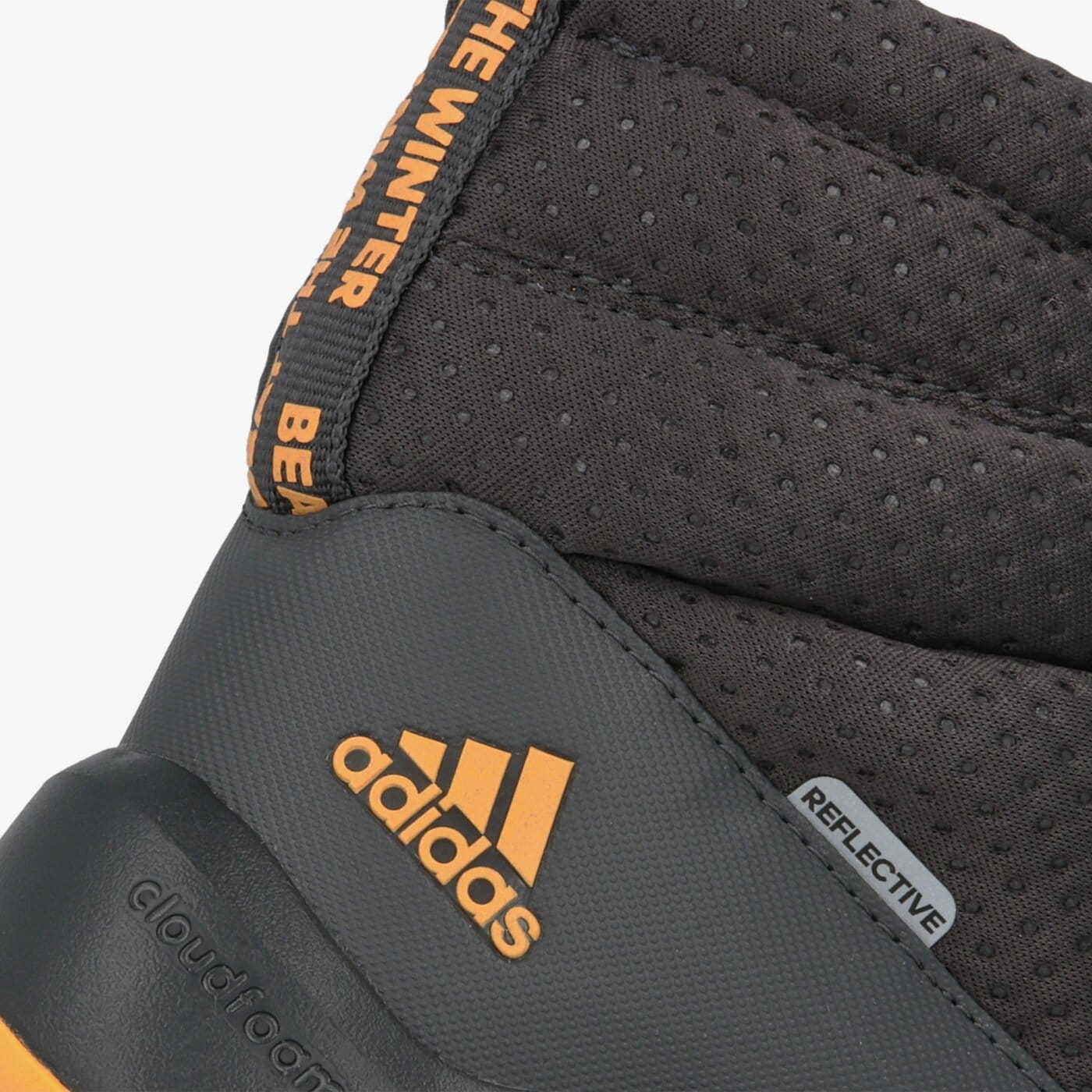 Детски зимни обувки ADIDAS RAPIDASNOW C g27178 цвят сив