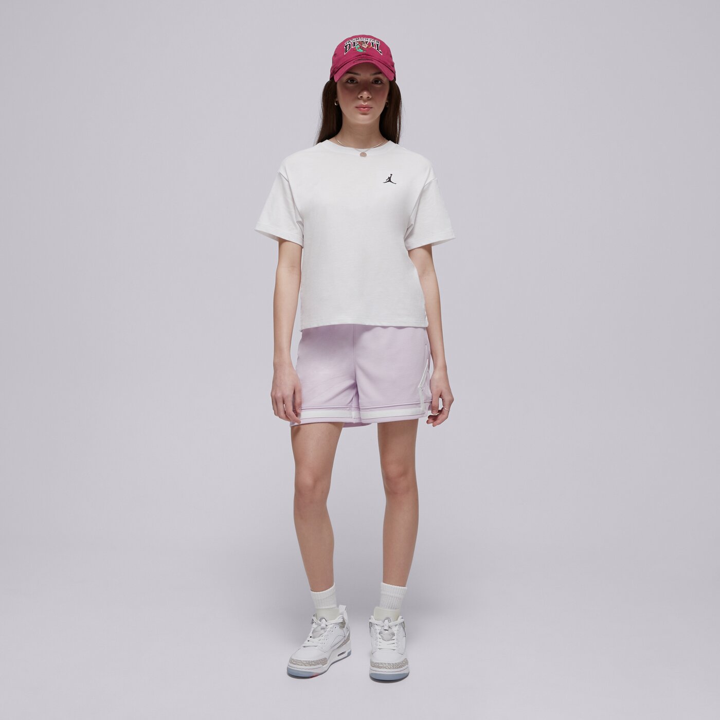  JORDAN ШОРТИ JDG WJ SPORT DIAMOND SHORT 45d403-p6i цвят виолетов