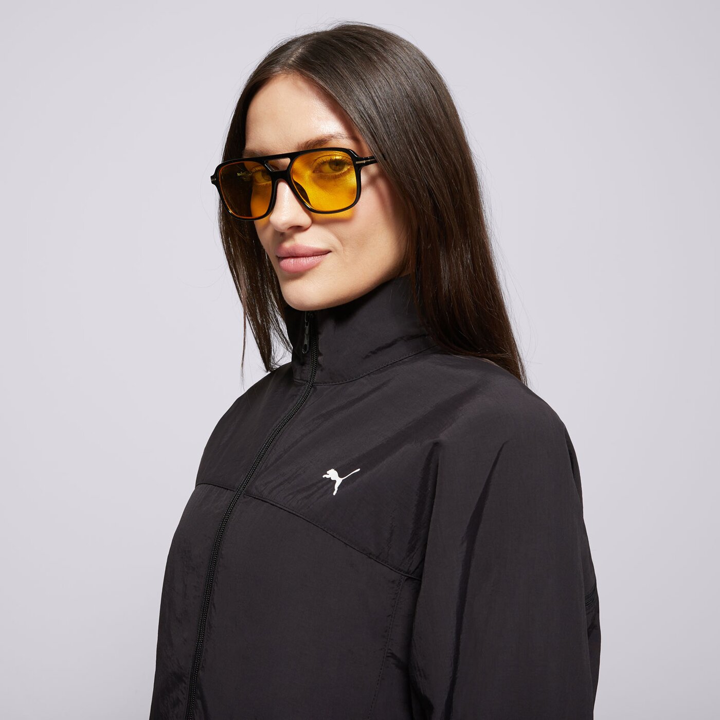 Дамско преходно яке PUMA ЯКЕ OVERSIZED ZIP-OFF WOVEN JACKET 629807 01 цвят черен