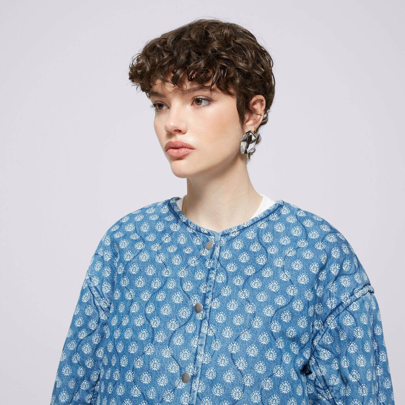 Дамско преходно яке LEVI'S ЯКЕ RUMER QUILTED LINER SHRT 001fr-0004 цвят син