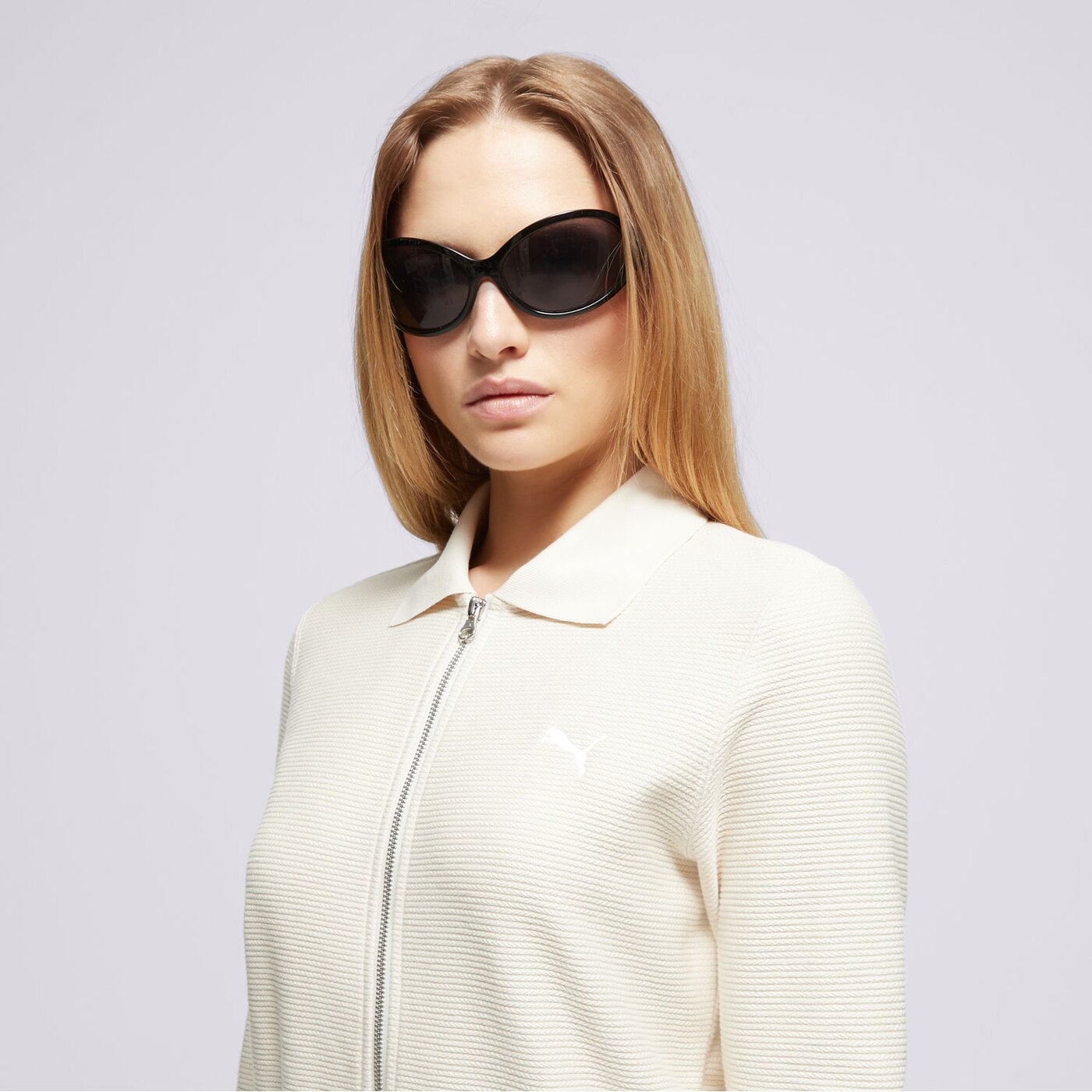 Дамски суичър PUMA СУИТЧЪР СЪС ЗАКОПЧАВАНЕ KNITTED CARDIGAN 629781 87 цвят бежов