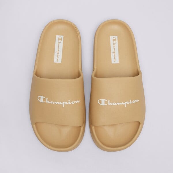 Мъжки чехли и сандали CHAMPION SOFT SLIPPER s22255ms041 цвят бежов