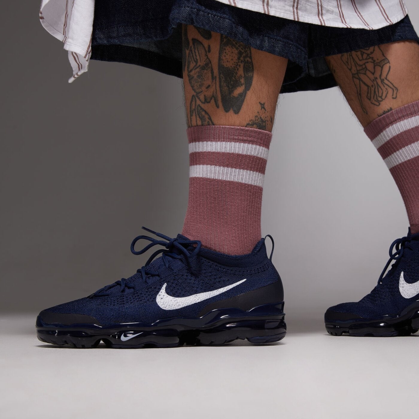 Мъжки маратонки NIKE AIR VAPORMAX 2023 FLYKNIT  dv1678-401 цвят тъмносин